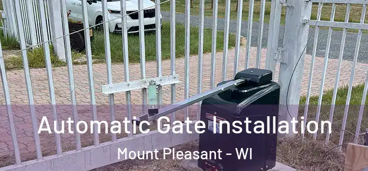 Automatic Gate Installation Mount Pleasant - WI